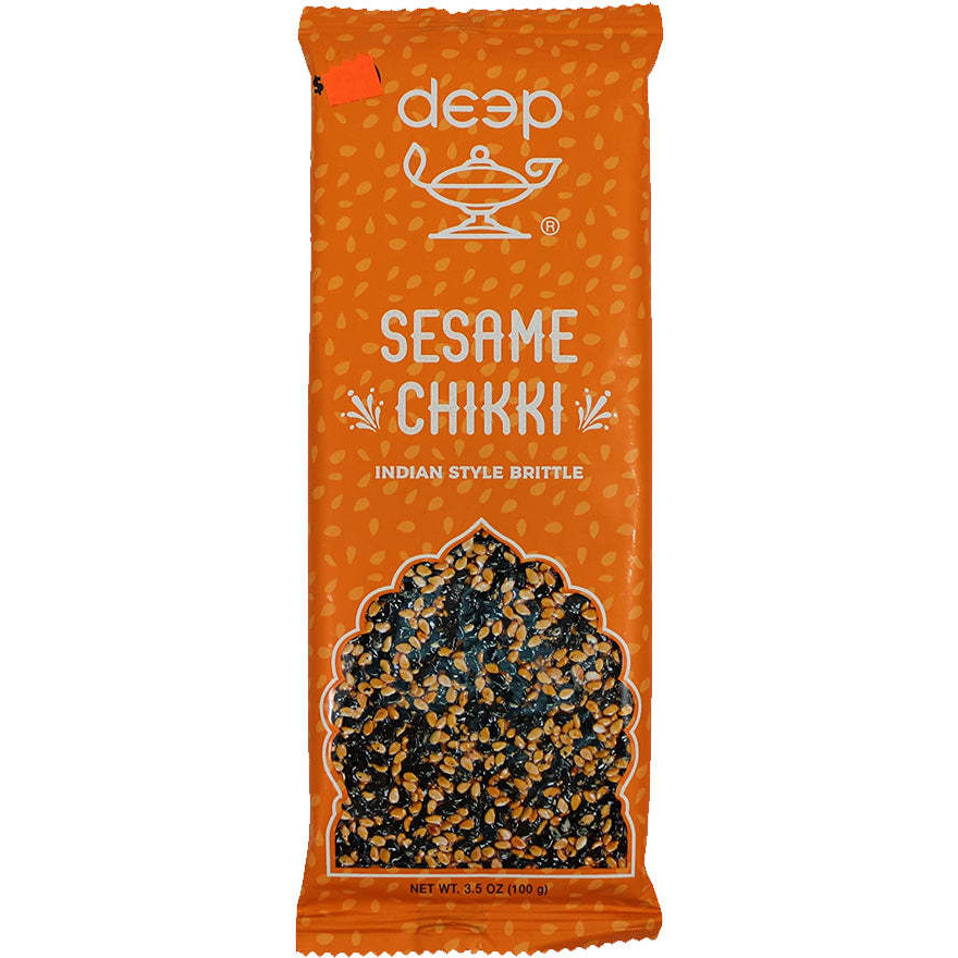 Deep Sesame Chikki - 100 Gm (3.5 Oz)