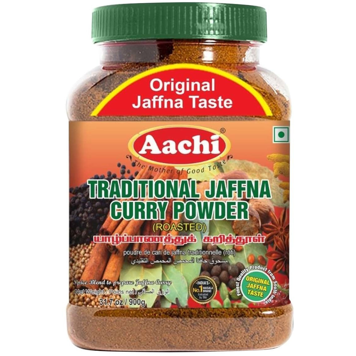 Aachi Traditional Roasted Jaffna Curry Powder - 900 Gm (1.9 Lb)