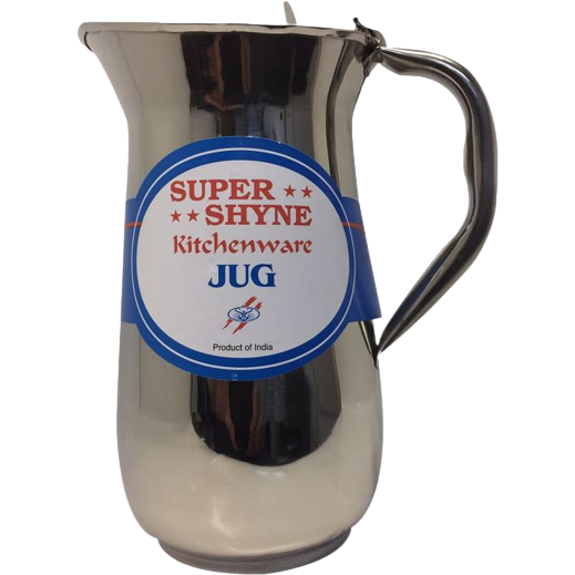 Super Shyne Steel Jug With Lid