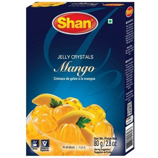 Shan Mango Jelly Crystals - 80 Gm (2.8 Oz)
