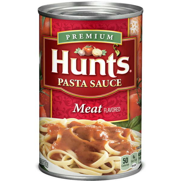 Hunt's Meat Flavored Pasta Sauce - 24 Oz (680 Gm)