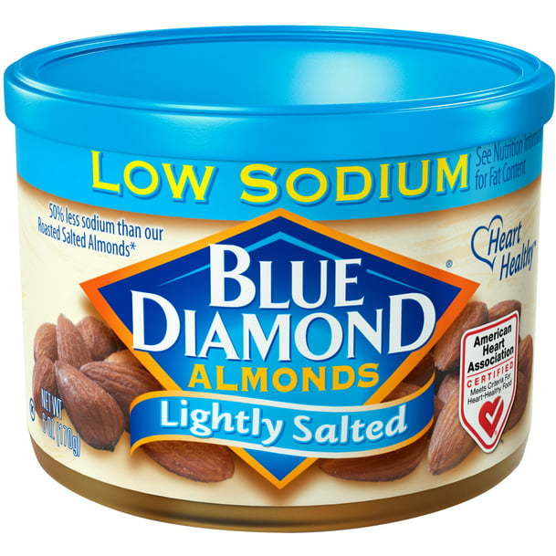 Blue Diamond Almonds Lightly Salted - 6 Oz (170 Gm)