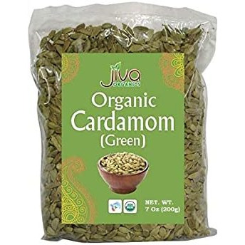 Jiva Organics Organic Cardamom Green - 100 Gm (3.5 Oz)