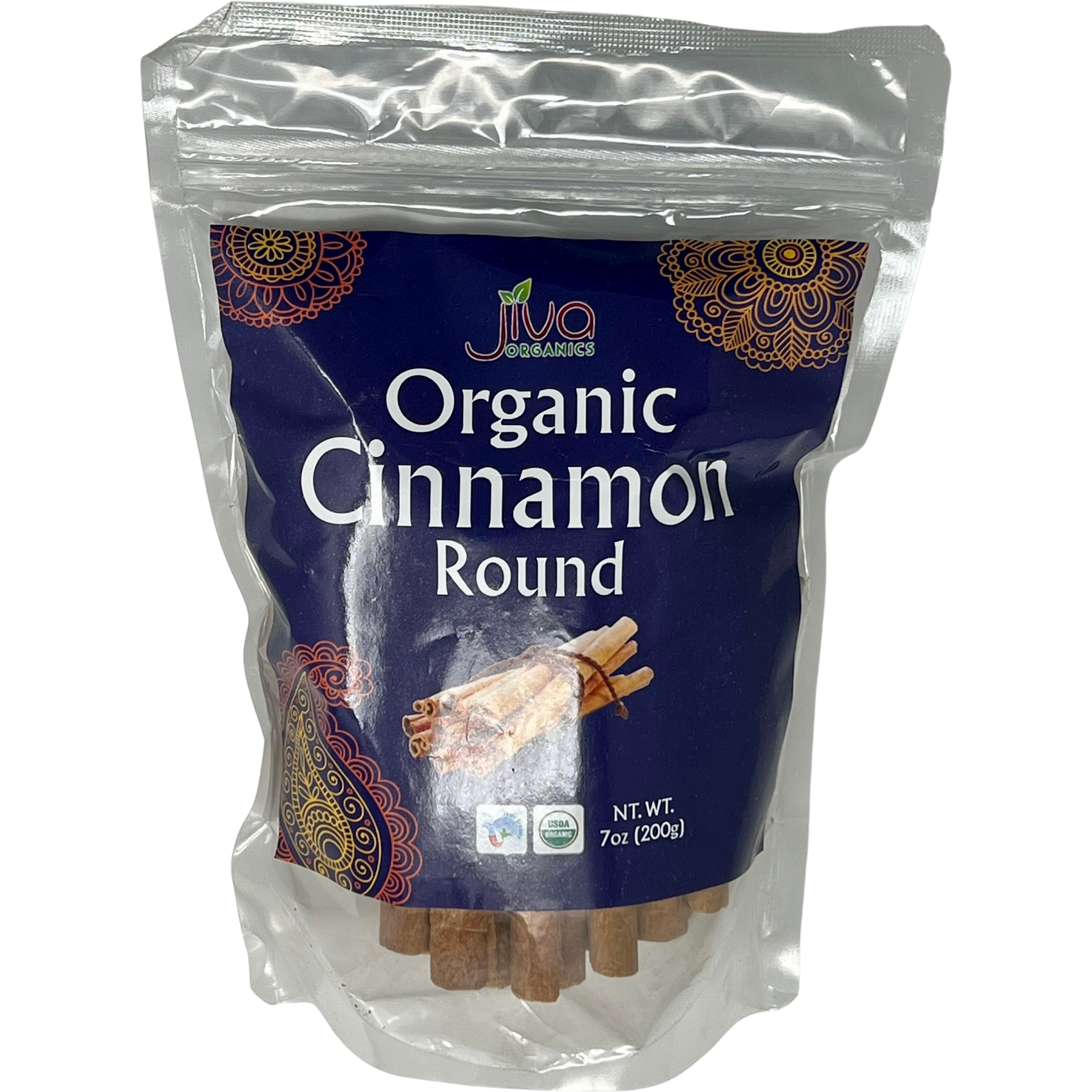 Jiva Organics Organic Cinnamon Round - 200 Gm (7 Oz)