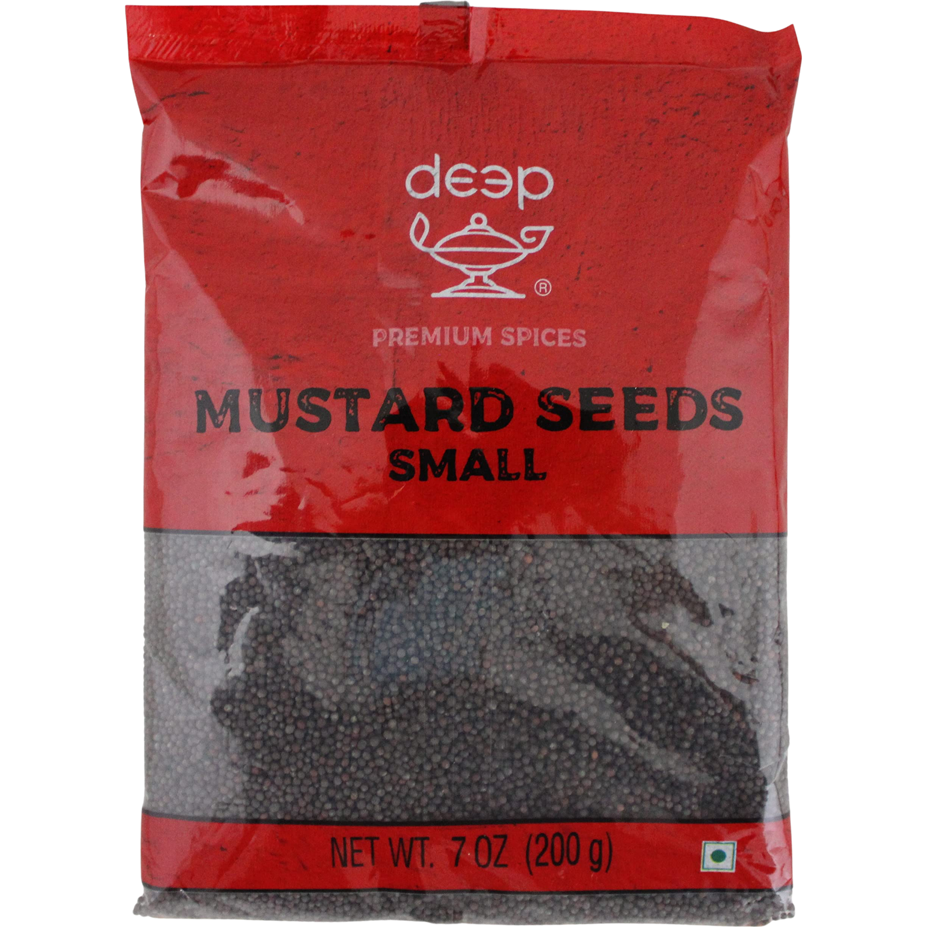 Deep Mustard Seeds Small - 200 Gm (7 Oz)