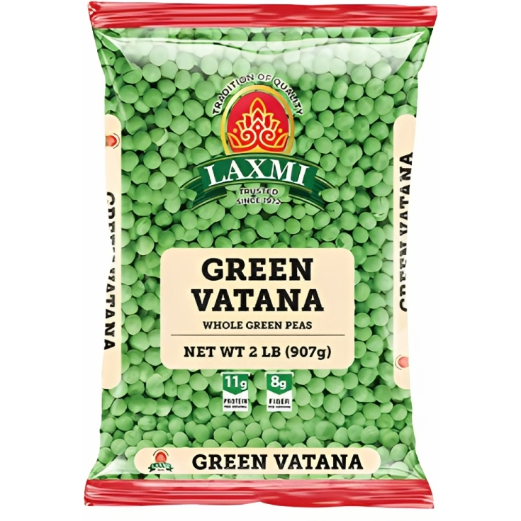 Laxmi Green Vatana - 2 Lb (908 Gm)