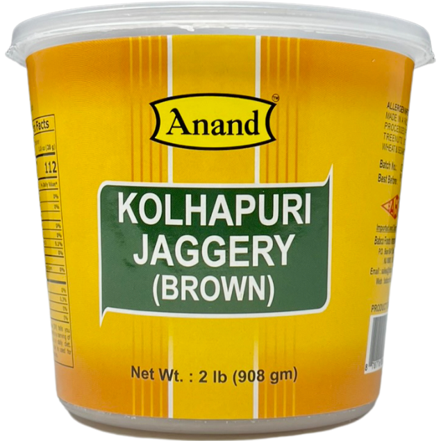 Anand Kolhapuri Jaggery Brown - 2 Lb (908 Gm)