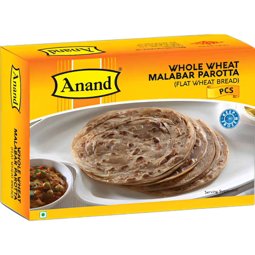 Anand Malabar Whole Wheat Parotta 13 Pc Family Pack - 32 Oz (908 Gm)