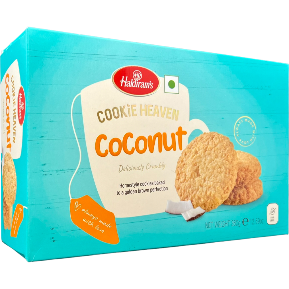 Haldiram's Homestyle Coconut Cookies - 360 Gm (12.69 Oz)