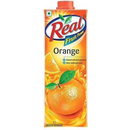Dabur Real Orange Juice - 1 L (33.8 Fl Oz)