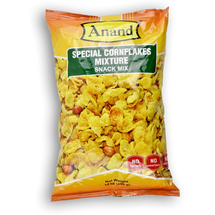 Anand Corn Flakes Mixture - 400 Gm (14 Oz)