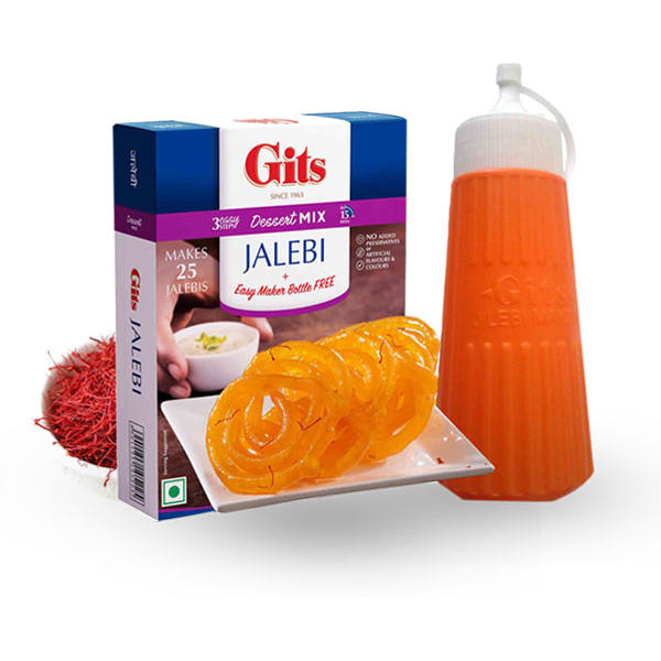 Gits Jalebi Mix With Maker - 100 Gm (3.5 Oz)