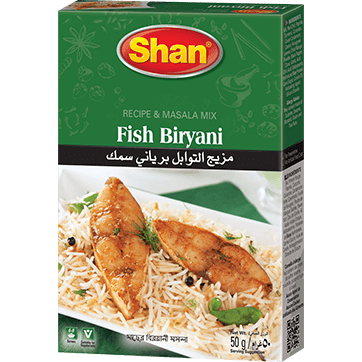 Shan Fish Biryani Masala - 50 Gm (1.76 Oz)