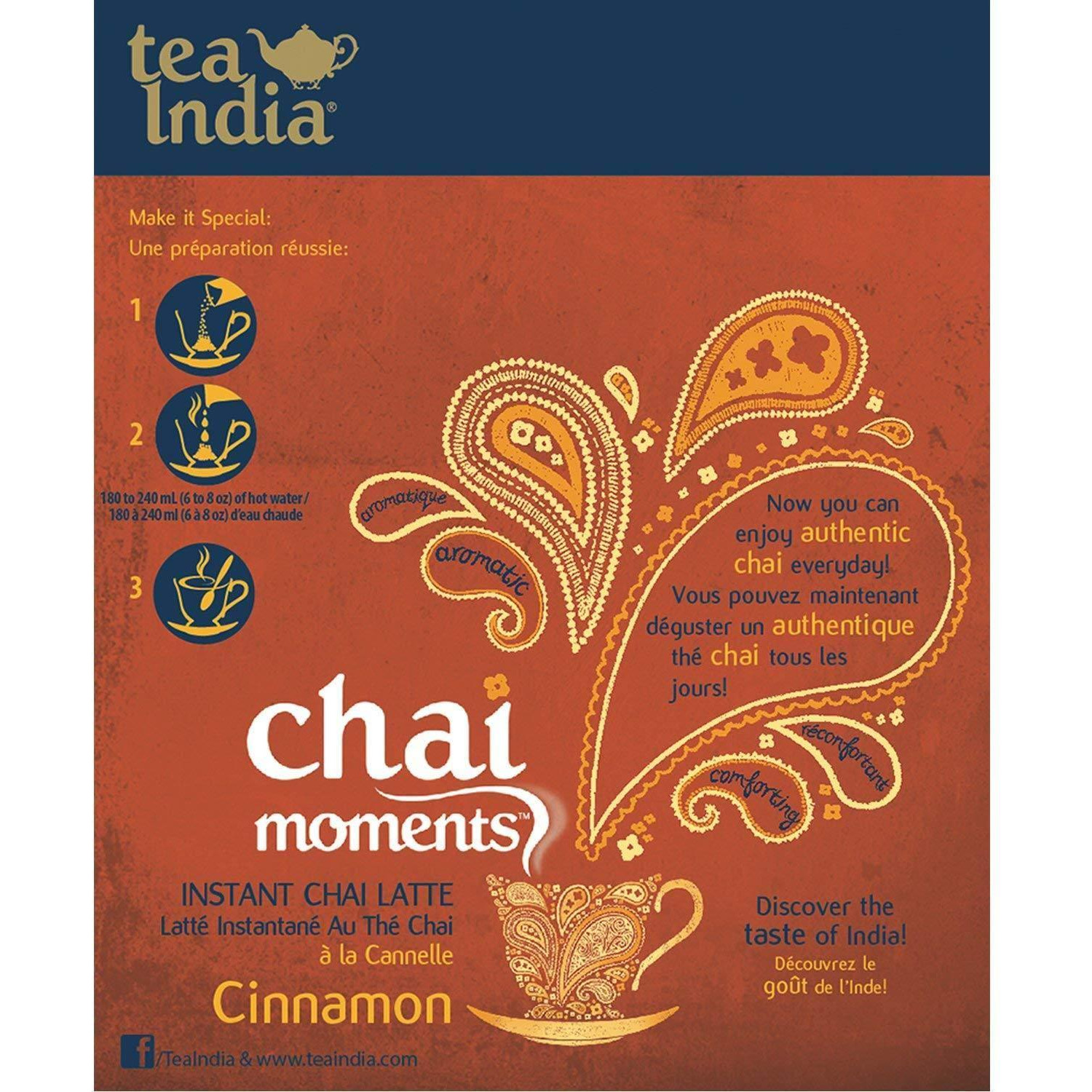 Tea India Chai Cinnamon - 212 Gm (7.5 Oz)