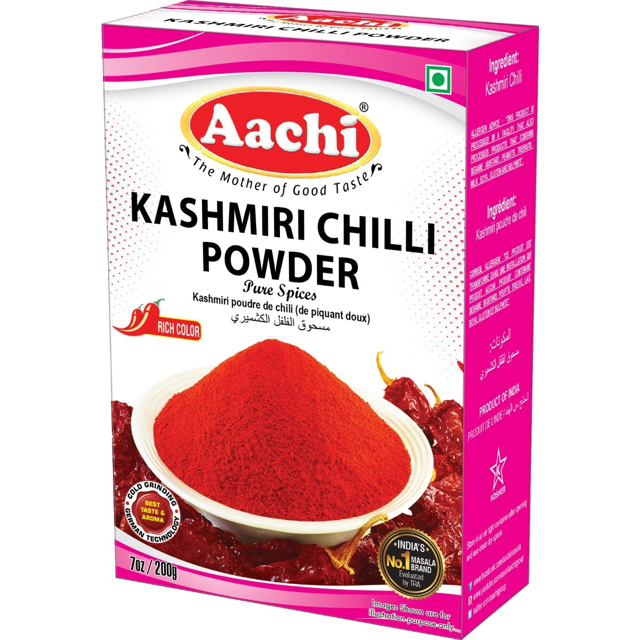 Aachi Kashmiri Chilli Powder - 160 Gm (5.6 Oz)
