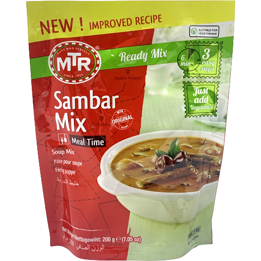 MTR Sambar Mix - 200 Gm (7 Oz)