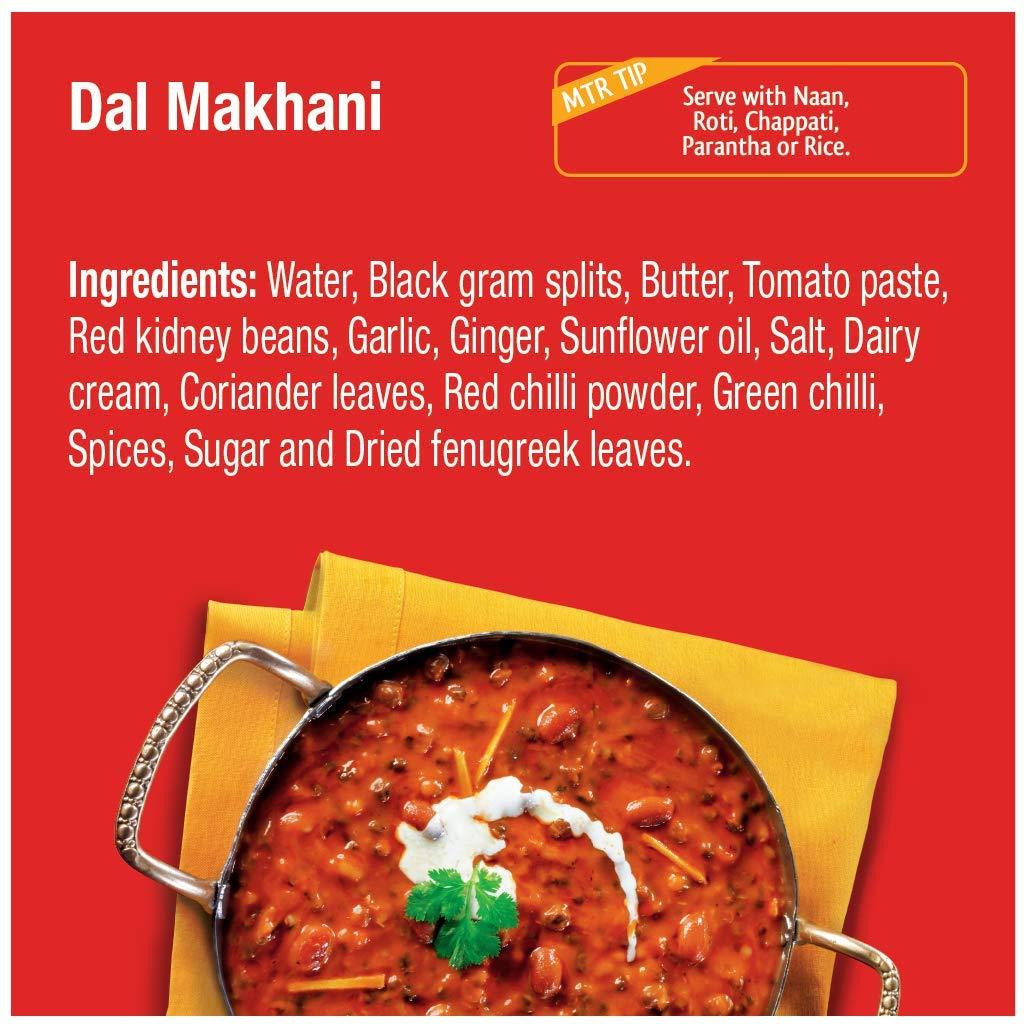 MTR Ready To Eat Dal Makhani - 300 Gm (10.58 Oz)