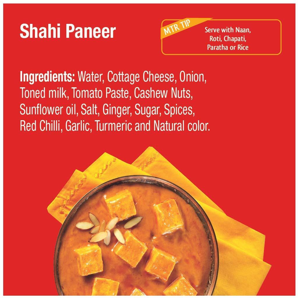 MTR Ready To Eat Shahi Paneer - 300 Gm (10.58 Oz)