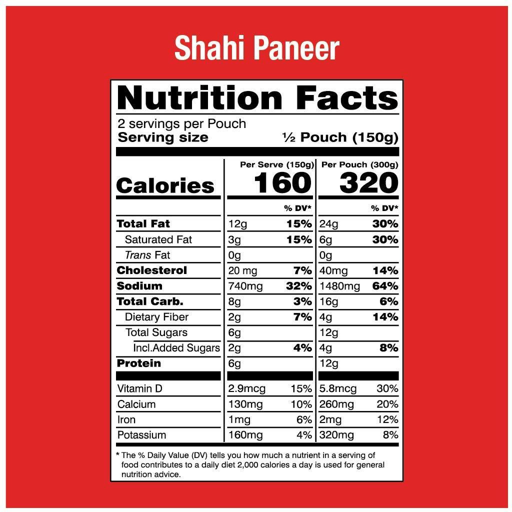 MTR Ready To Eat Shahi Paneer - 300 Gm (10.58 Oz)