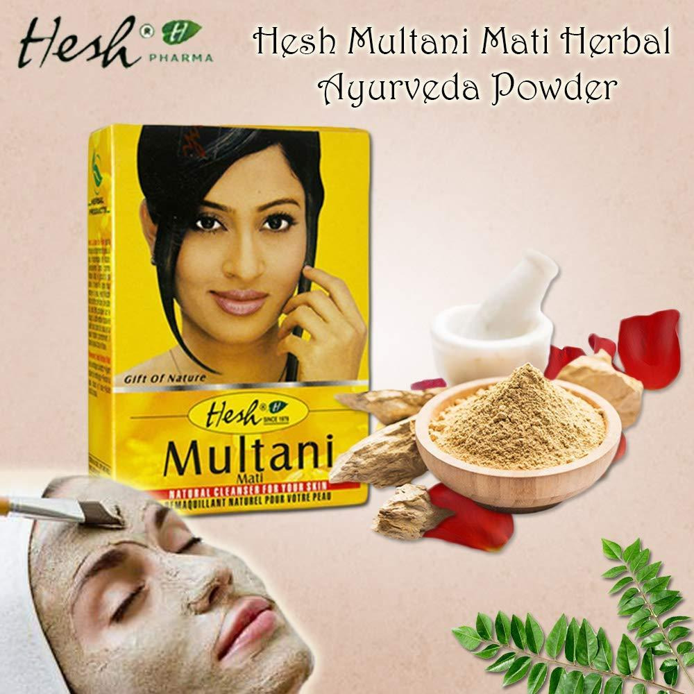Hesh Herbal Multani Mati - 100 Gm (3.5 Oz)