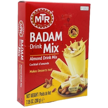 MTR Badam Drink Mix Packet - 200 Gm (7 Oz)