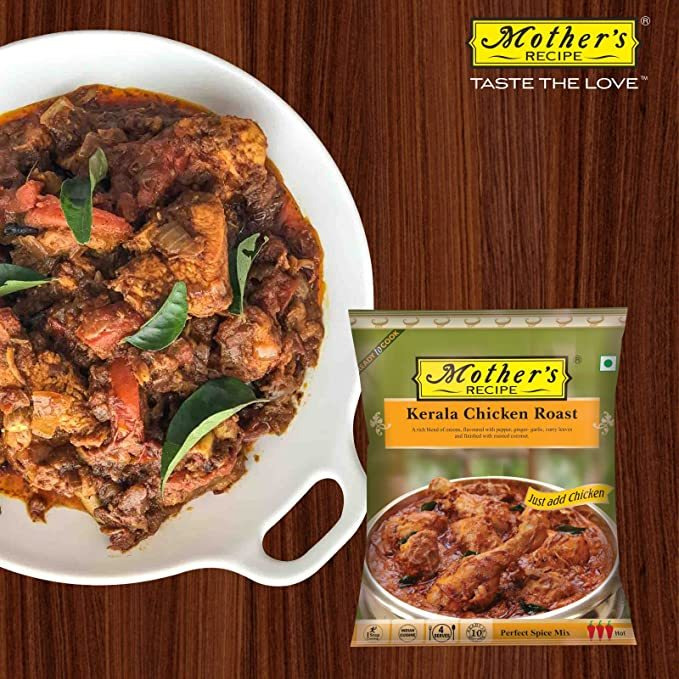 Mother's Recipe Spice Mix Kerala Chicken Roast - 100 Gm (3.5 Oz)