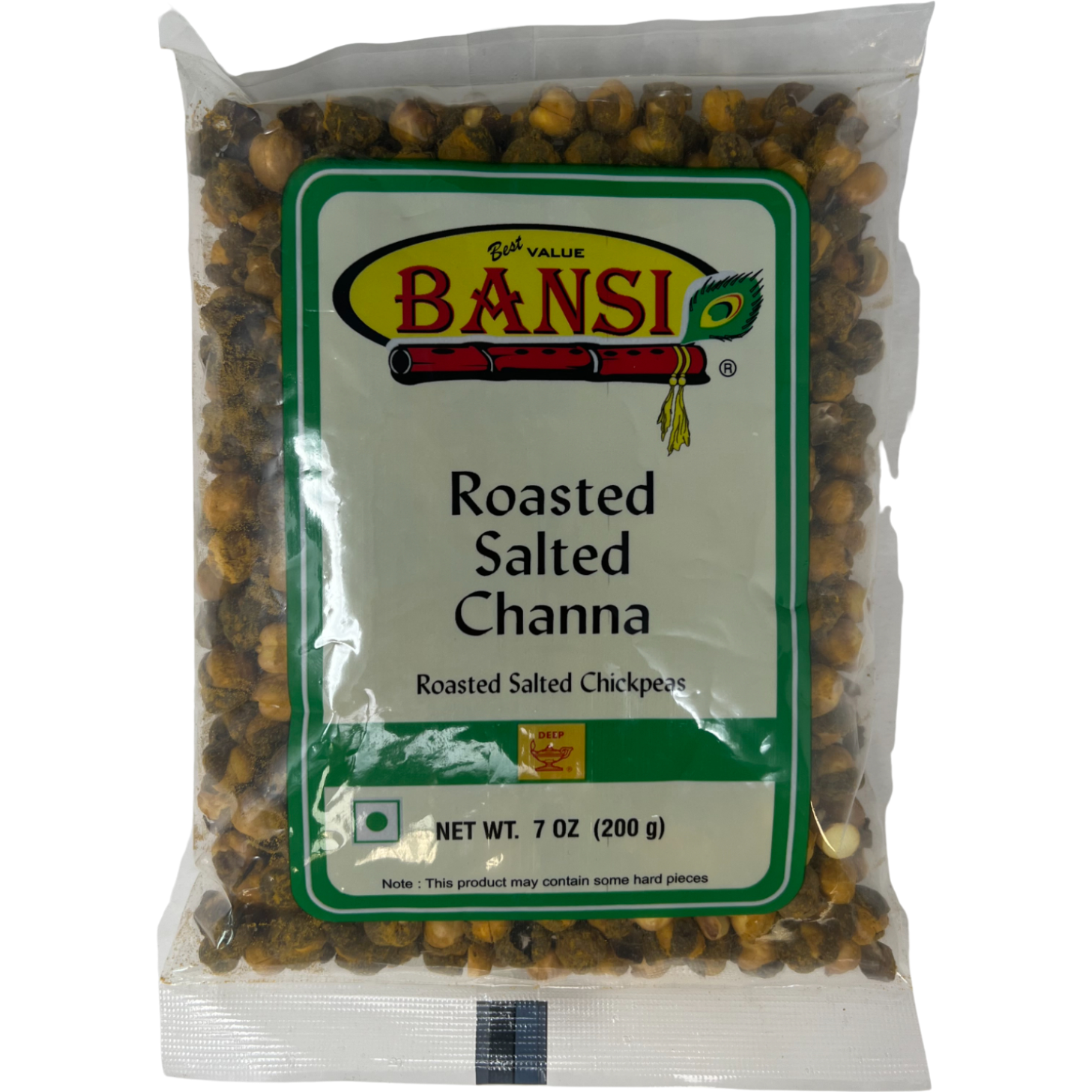 Bansi Roasted Salted Channa - 200 Gm (7 Oz)