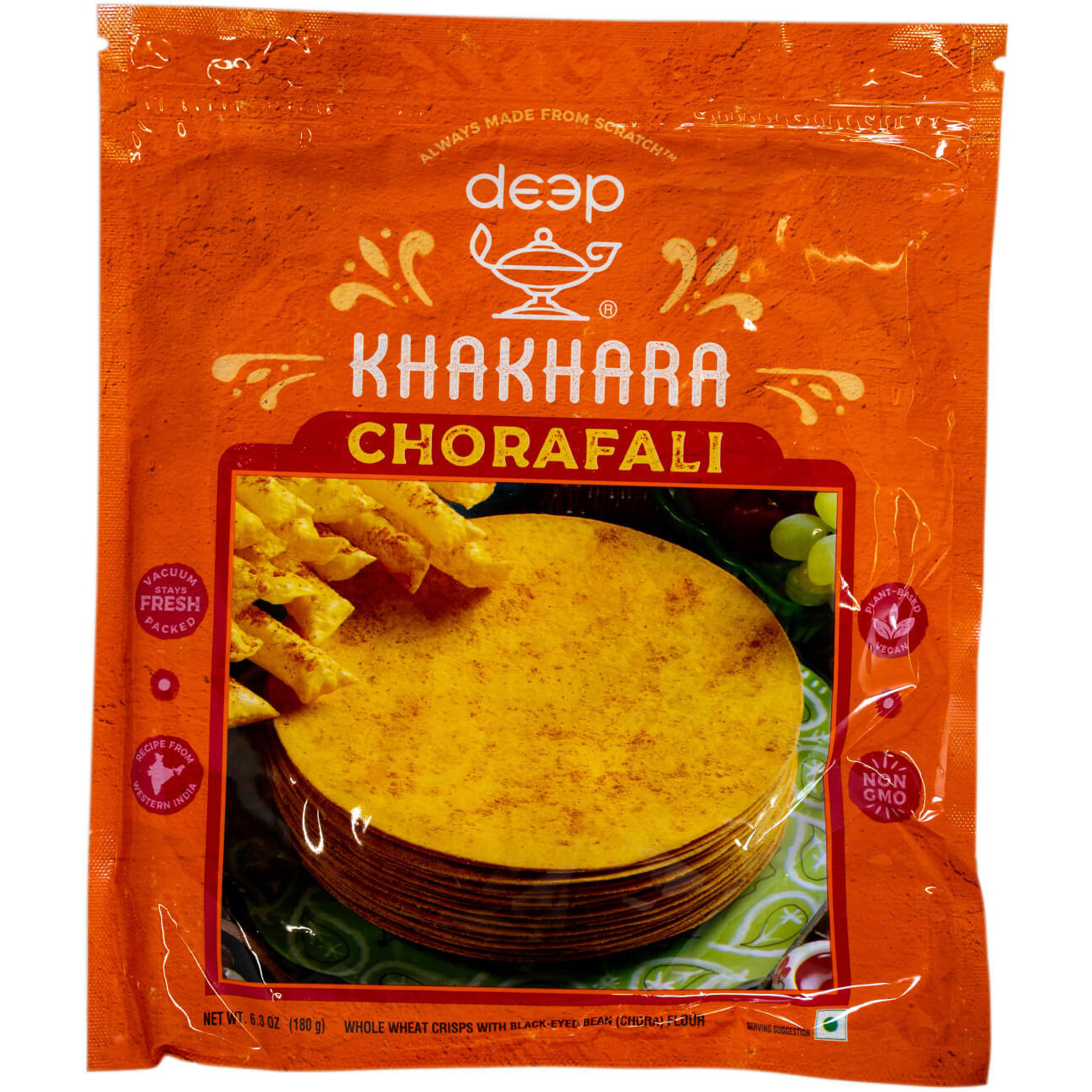 Deep Chorafali Khakhara - 6.3 Oz (180 Gm)