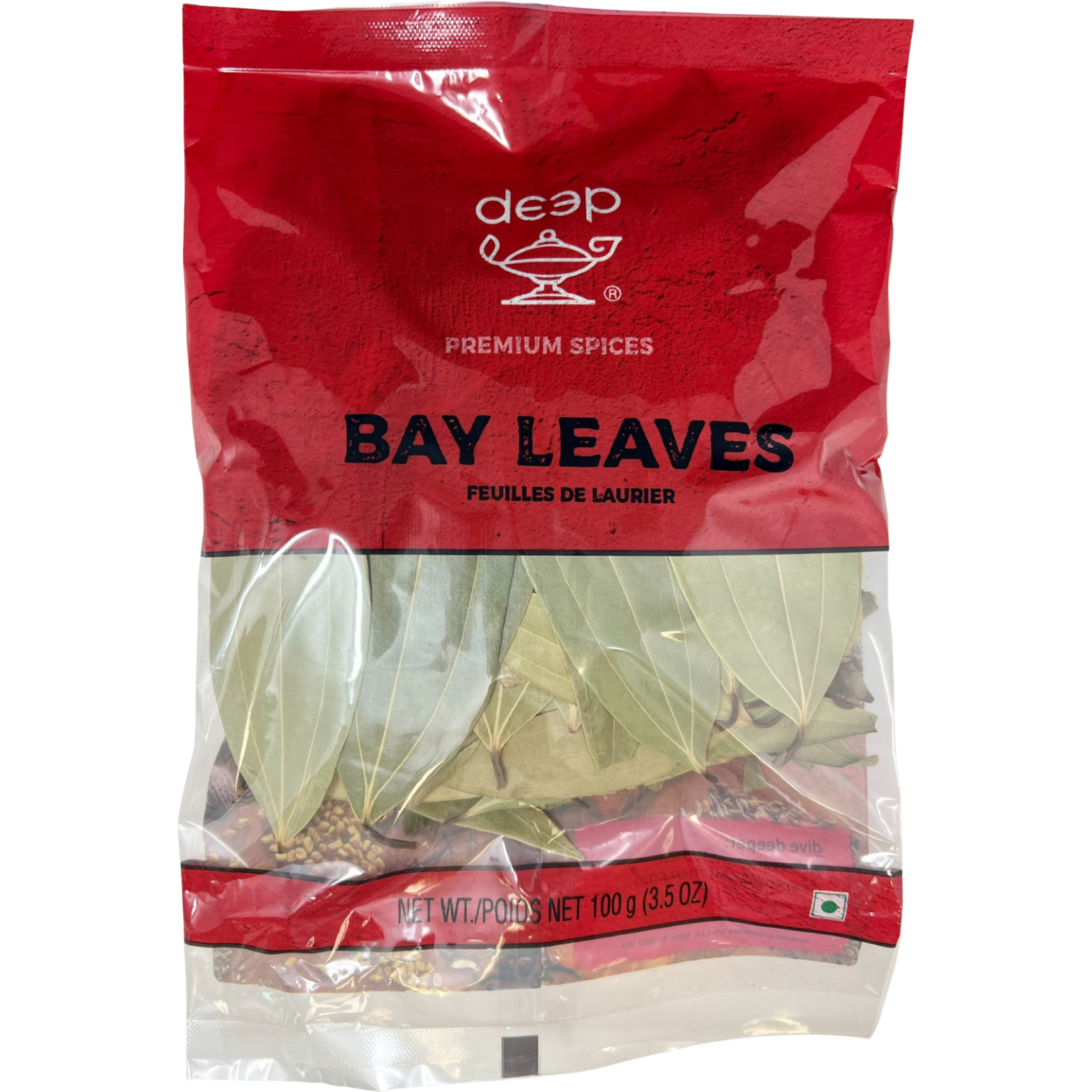 Deep Bay Leaves Whole - 100 Gm (3.5 Oz)
