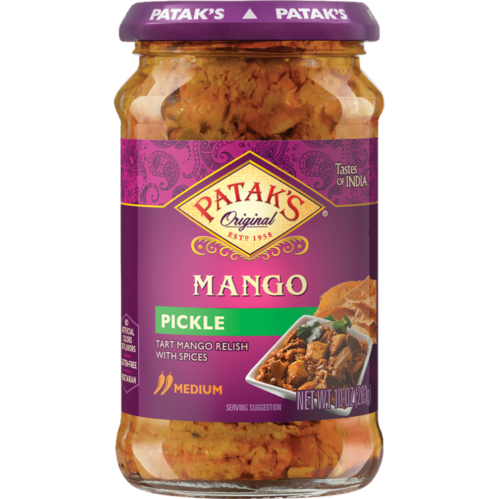 Patak's Mango Pickle Medium - 10 Oz (283 Gm)