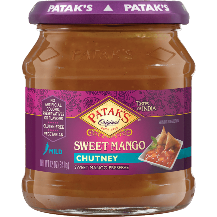 Patak's Sweet Mango Chutney - 12 Oz (340 Gm)