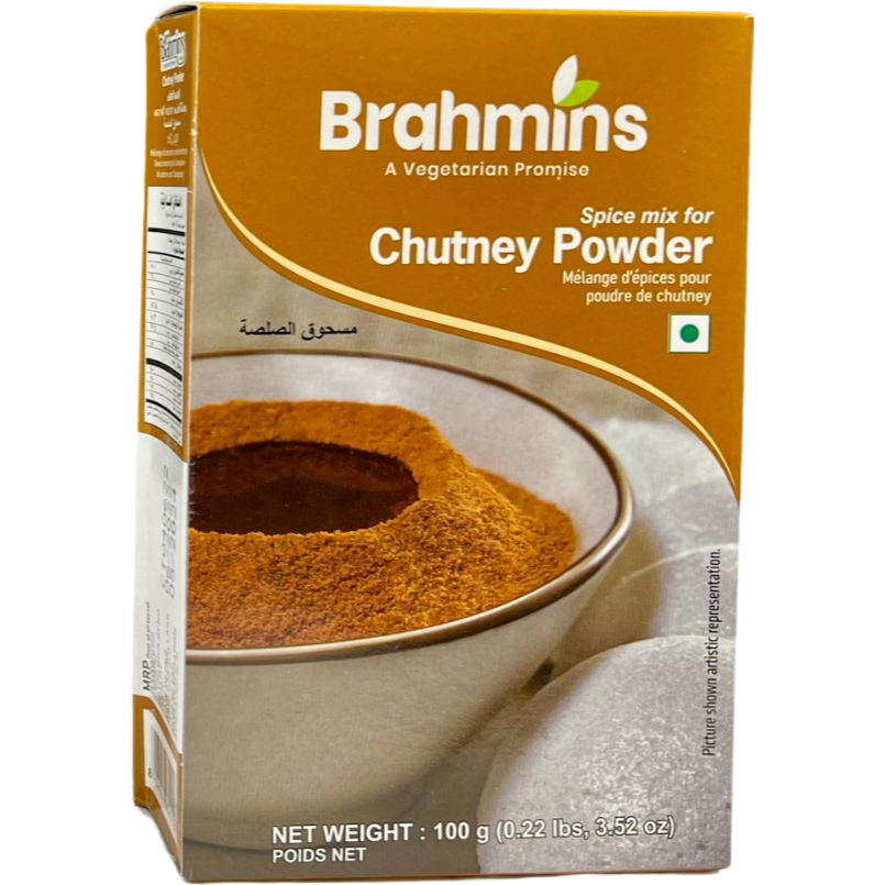 Brahmins Chutney Powder - 100 Gm (3.5 Oz)